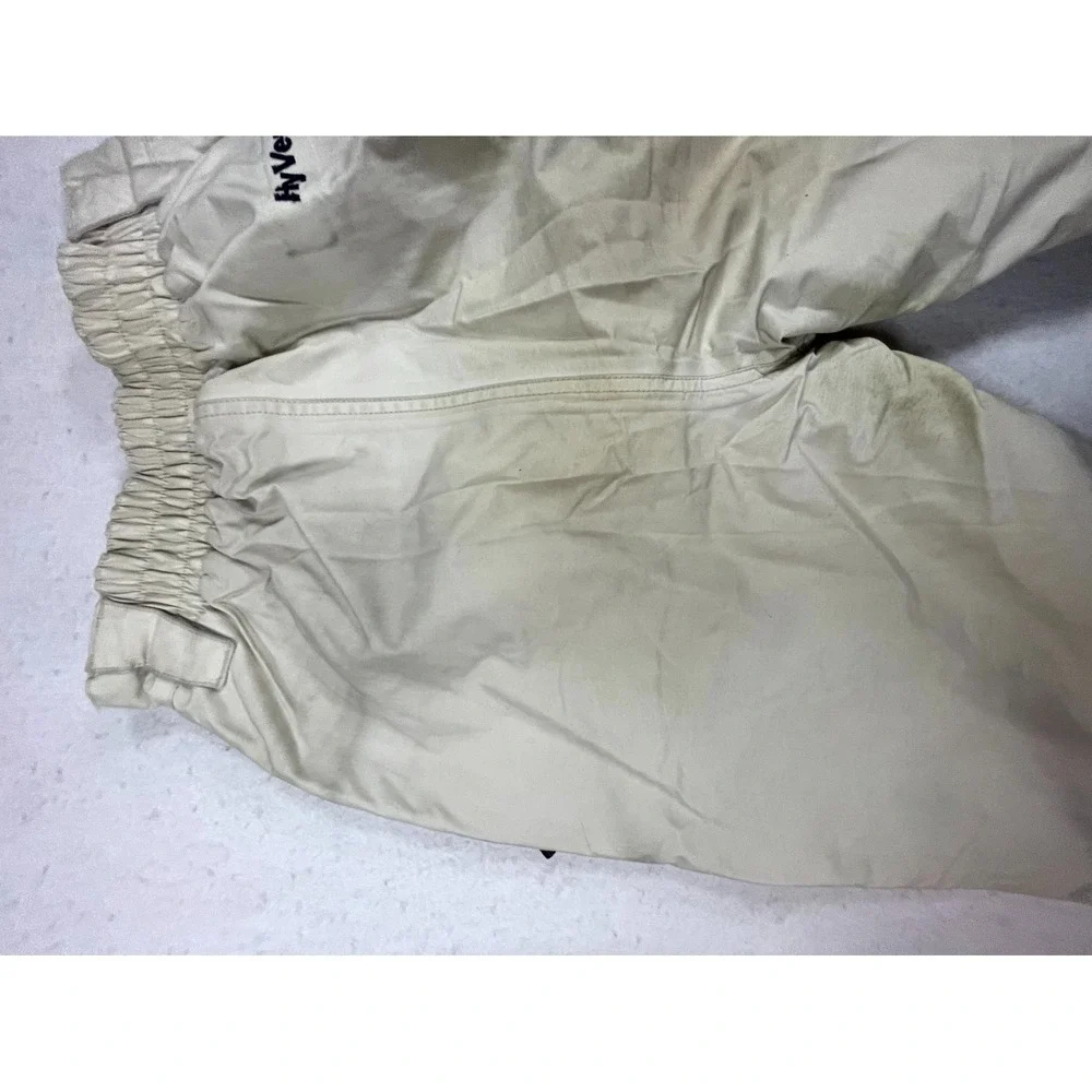 The North Face Hyvent Snowboarding Pants Mens Small‎ Beige Nylon Wide Leg Hiking